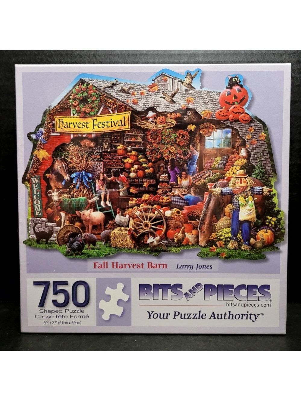 Autumn Harvest Barn Puzzle